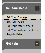 RevoStock->Sell Your Media->Sell Your Footage