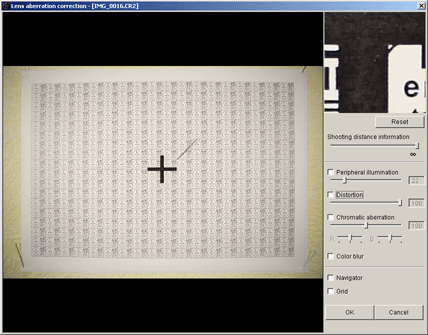 Digital Photo Professional - Correcting Lens Aberration